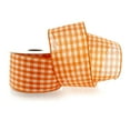 thumbnail image 5 of Hairbow Center Multi-color Polyester Traditions Small Check Gingham Plaid Wired Ribbon, 900" x 2.5", 5 of 7