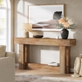 thumbnail image 3 of Tribesigns 63-Inch Wood Console Table, Farmhouse Sofa Behind Couch Table for Living Room, Long Entryway Table for Entrance, Hallway, Foyer, 3 of 5