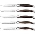 thumbnail image 1 of Cuchillos de Cuchillos Laguiole LaguioleWoodDark 5pzas 23 cm Madera Cafe Oscuro Acero Inoxidable Cuchillo para carne, 1 of 4