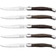 thumbnail image 1 of Cuchillos de Cuchillos Laguiole LaguioleWoodDark 5pzas 23 cm Madera Cafe Oscuro Acero Inoxidable Cuchillo para carne, 1 of 4