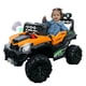 thumbnail image 1 of Montable eléctrico con control remoto con luces asiento de piel Enyz  pro-series bcx-4 Naranja Eniz, 1 of 10
