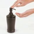 thumbnail image 2 of iDesign Bronze Solid Print 8 oz Soap Pump Dispenser, 2 of 5
