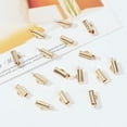 thumbnail image 4 of 1box 1 box 100pcs Slide On End Clasp Tubes golden Stainless Steel Slider End Clasps Tubes Crimp End Tube for Necklace Bracelet Jewellery Making, 4 of 6