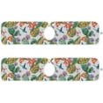 thumbnail image 2 of Exotic Tropical Cactus Sink Splash Guard for Faucet 2 Packs Faucet Absorbent Mats, Summer Hummingbirds Faucet Handle Drip Catcher Quickly Drying Mat for Kitchen Counter Bathroom, 23.6"x5.5", 2 of 7