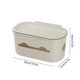 thumbnail image 3 of Cesta colgante para mesita de noche, para guardar pañuelos de papel para teléfono móvil y artículos diversos del hogar con tapa, caja de almacenamiento multifuncional, cajas de almacenamiento de plást, 3 of 7