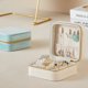 thumbnail image 2 of Caja de joyería portátil simple, mini caja de almacenamiento de joyas, caja de embalaje de joyería de anillo pequeño de viaje, 2 of 6