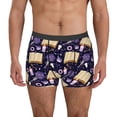 thumbnail image 1 of Balery Lavender Flowers Calzoncillos bóxer para hombre, ropa interior de algodón suave y transpirable con cinturilla de nailon-Small, 1 of 5