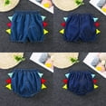 thumbnail image 6 of Baby and Toddler Girls Denim Shortie Shorts Size 6-36 Months, 6 of 7