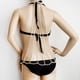 thumbnail image 5 of Cadena de arnés de cuerpo trasero de bikini con borlas huecas de perlas de imitación de múltiples capas Sunnimix Cadena atractiva del cuerpo, 5 of 8