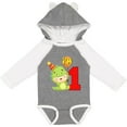 thumbnail image 3 of Inktastic 1st Birthday Cute Dinosaur Boys or Girls Long Sleeve Baby Bodysuit, 3 of 5