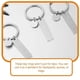 thumbnail image 2 of 5Pcs DIY Lettering Keychains Stainless Steel Blank Keychain Engraved Blank Key Chain, 2 of 4