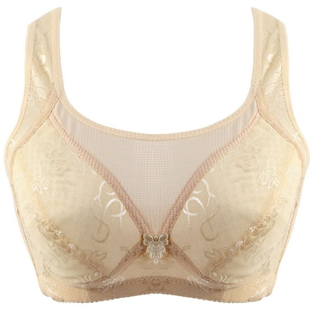 

TZNBGO Seamless Bras for Women Push Up Bras Backless Bra Minimizer Bras Non Wired Wireless Bra Women Bra No Rims Lace Comfortable Breathable Anti-exhaust Base Top Solid Underwear 2021 No Rim Bra7261