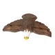 thumbnail image 3 of Figura de halcón de pájaro tallada en madera, linda estatua de águila de madera, escultura animal para el hogar Estilo A, 3 of 9
