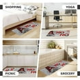 thumbnail image 6 of Yiaed Cute Santa Kitchen Rugs Sets of 2 Kitchen Mats Cushioned Anti Fatigue Kitchen Rug Tapetes Para Cocina for Sink,Laundry Room, 6 of 6
