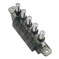 thumbnail image 2 of Interruptor de teclado para campana extractora MQ165 CA 250 V 4 A, interruptores de placa de 5 botones para campana extractora, como se muestra, 2 of 4
