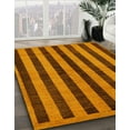 thumbnail image 3 of Ahgly Company Machine Washable Indoor Rectangle Abstract Tomato Red Area Rugs, 5' x 8', 3 of 7