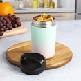 thumbnail image 5 of Goodful Vacuum Sealed Insulated Food Jar with Handle Lid, Stainless Steel Thermos, Lunch Container, 16 Oz, Ombre, 5 of 8