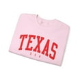 thumbnail image 3 of Texas TX Sweatshirt Gifts Crew Neck Shirt Long Sleeve Unisex, 3 of 7