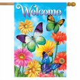thumbnail image 2 of Briarwood Lane Fluttering Butterflies Spring House Flag, 2 of 4