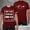 Wine, variant on Men T Shirt for Everyday Casual Wear with Custom Photo Printing Idea Summer Short Sleeve Comfortable Tee