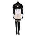 thumbnail image 4 of Disfraz de fantasía de NieR Automata 2B tipo B para mujer adulta, mono sexy, pantimedias, traje de carnaval de Halloween, 4 of 5