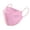 Pink, variant on 50PCS Cute Kids KN95 Mask 4 Layers Children Disposable Mask