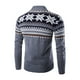 thumbnail image 4 of Suéter de otoño e invierno para hombre Cárdigan de punto con base de un solo pecho para hombre Fridja  BV0+3929, 4 of 8