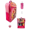 thumbnail image 1 of Set 5 Piezas Mochila Escolar Princesas 16 Pulgadas Bolsillo Frontal Y Laterales, 1 of 1
