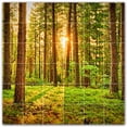 thumbnail image 1 of Picture-Tiles.com: Trees Ceramic Tile Wall Mural WAL501041-66L. 48"W x 48"H using (36) 8" x 8" Ceramic Tiles-Satin Finish, 1 of 3