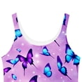 thumbnail image 7 of YunPes Print Swimsuits for Girls Sleeveless Bodysuit Quick Dry Lightweight Swimwear Summer Beach Pool Bathing Suits for Kids 5-16 Years, 7 of 7