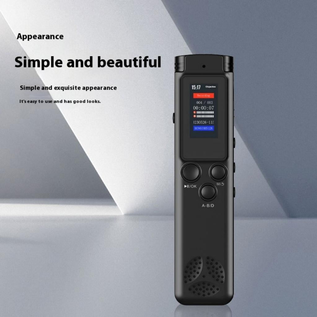 High Capacity 32GB Tape Recorder Digital Voice Activation Lightweight Design for Conference Class Meeting
