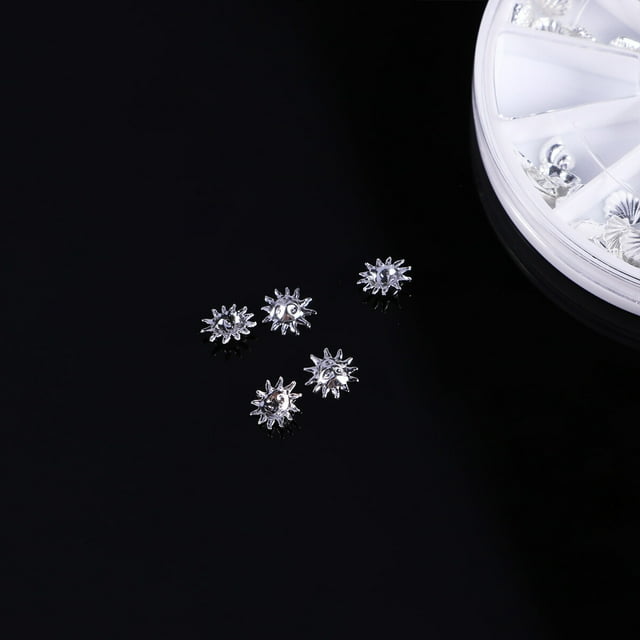 KAKOWELY 120Ud Surtido De Rivets Metálicos En Plata Para Y Manualidades Creativas