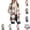Coffee, variant on YOUYEDIAN Plaid Fleece Vest for Girls Casual Warm Fuzzy Sleeveless Jacket Fashion Fluffy Outerwear