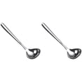 thumbnail image 2 of Goodw7 Stainless Steel Cooking Spoon, Thickened Big Head Soup Ladle Mirror Finish, Durable Rustproof Silverware Set for Coffee Stirrers Dessert Noodles Stew, 2 of 7