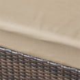 thumbnail image 3 of Santa Rosa 4 Seater Wicker Sofa Set Cushions Mutlibrown/Sunbrella Antique Beige, 3 of 13