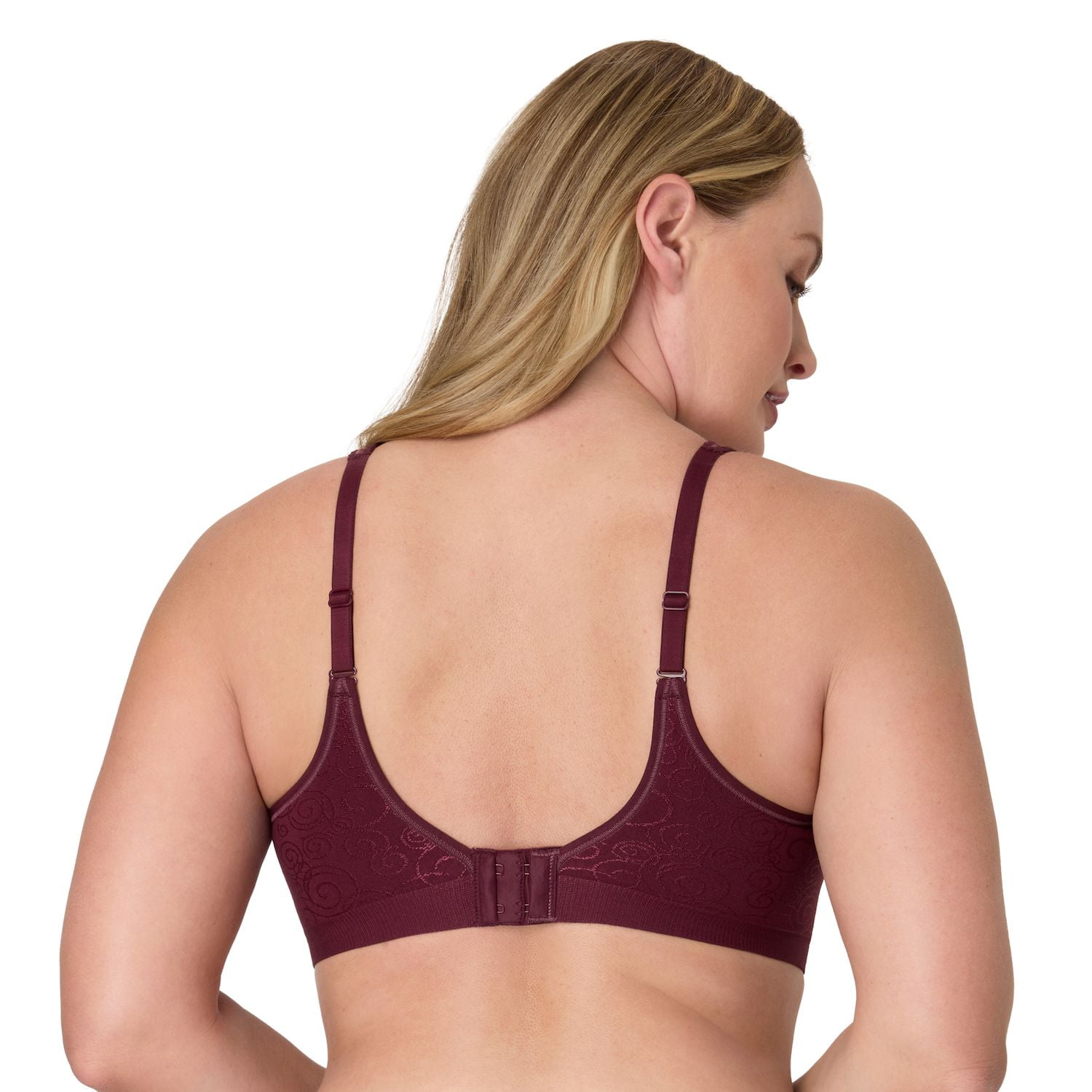 Bali Comfort Revolution Wireless Bra DF3463 Color: Juniper Blue Swirl Size: 40 B