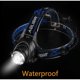 thumbnail image 3 of Powerful LED Headlamp Rechargeable Head Torch Adjustable Headlight Lamp 3 Modes LED Front Light with USB Cable and 2 18650 Batteries for Fishing Cycling Hiking Running Camping, 3 of 4