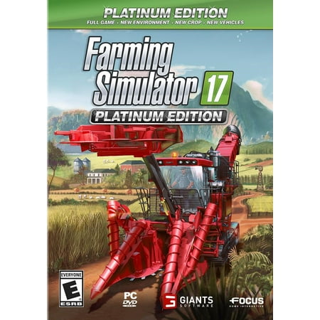MAXIMUM GAMES Farming Simulator 17 Platinum Edition (Best Offline Farming Games)
