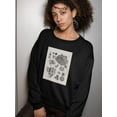 thumbnail image 2 of Coral Specimen Ii Sweatshirt Women -Vision Studio Designs, Female 3X-Large, 2 of 4