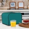 thumbnail image 6 of Zufioo Teal Universal Four Slice Toaster Cover,Quilted Toaster Appliance Dust-proof Cover For Kitchen Small Appliance(Cover only), 6 of 7