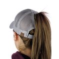 thumbnail image 3 of C.C Ponycap Color Changing 3D Embroidered Quote Adjustable Trucker Baseball Cap, 3 of 4
