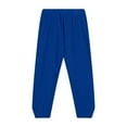 thumbnail image 5 of Gyexs Girls Leggings Size 150 Casual High Waisted Stretchy Loungewear Cute Cartoon Stretchy Basic Leggings (Blue, 150), 5 of 5