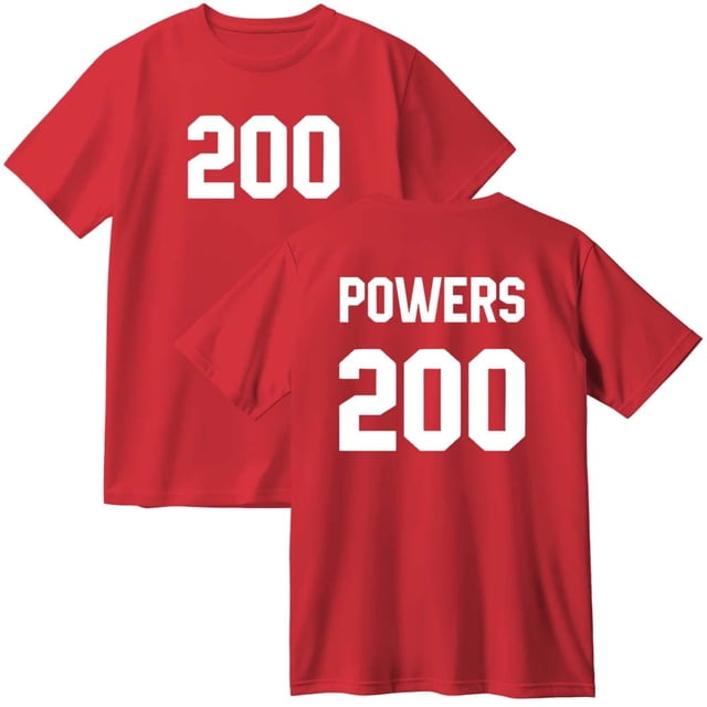 Chad Powers 200 Merch Camiseta de algodón para mujeres y hombres, camiseta de manga corta con cuello redondo a la moda