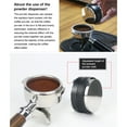 thumbnail image 4 of Distribuidor de café Toystoory ajustable lavable reutilizable portafiltro nivelador 53 mm, 4 of 6