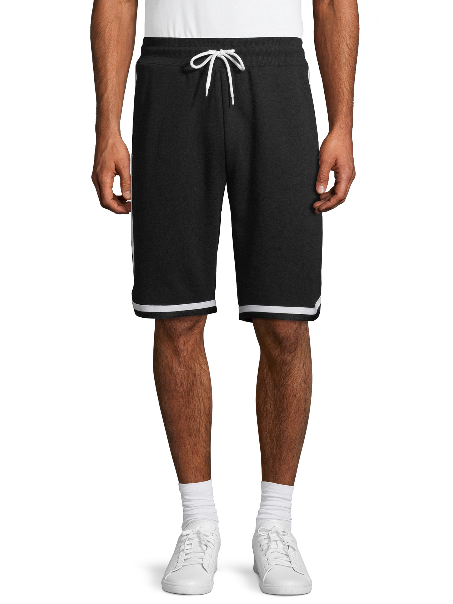 Hollywood Men's Interlock Dolphin Hem Shorts