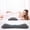 Gray◈100% refund and exchange service, variant on Bed Lumbar Pillow Sleep Memory Foam Back Support Pillow Relieves Back Pain Filled Support Can Relieve Sleep Waist Discomfort✿,Sleepers Stomach Sleepers, Sleeping