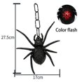 thumbnail image 5 of Décorations d'Halloween en Plastique Noir - Pendentif Araignée Modèles de Simulation Pendentif Araignée, 5 of 5