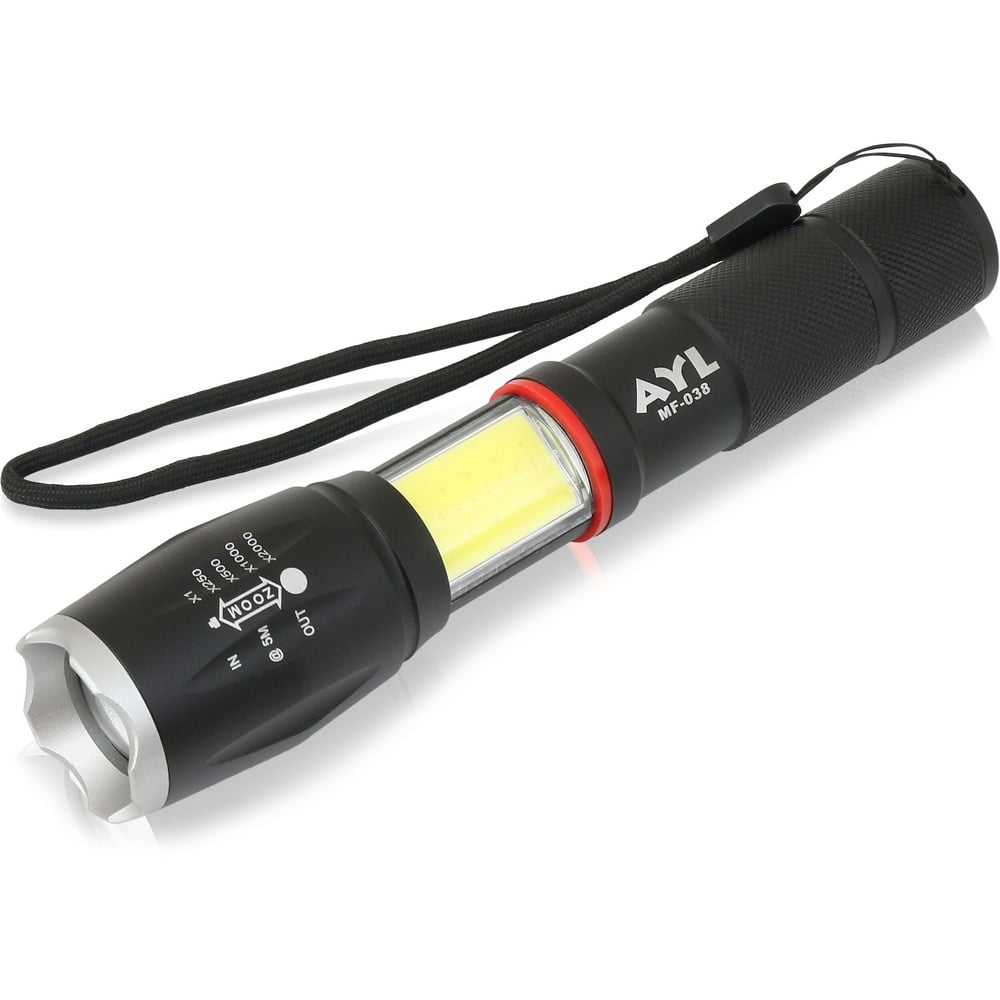 4in1 LED Flashlight High Lumens Ultra Bright Tactical Flashlight