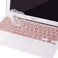 thumbnail image 3 of Mosiso AIR 11-inch Ultra Thin Keyboard Cover Silicone Keyboard Film Protector for Apple MacBook Air 11"(Model A1465 & A1370),Rose Gold, 3 of 5