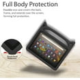 thumbnail image 5 of For Amazon Fire HD 10 / Fire HD 10 Plus (11th Generation, 2021 Released) Case with Screen Protector and Stylus, EpicGadget EVA Foam Lightweight Shockproof Handle Kickstand Kids Friendly Cover (Black), 5 of 6